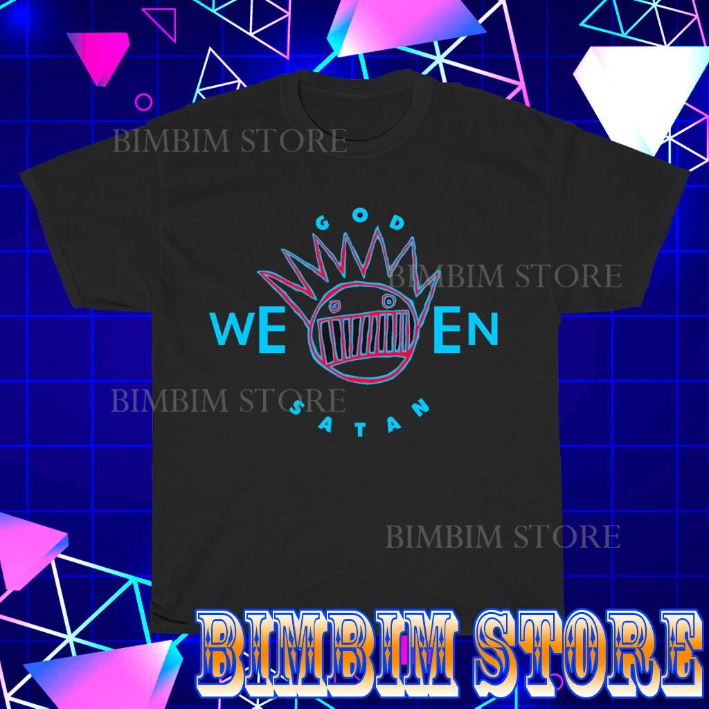 New Shirt Ween God Satan Rock Band Logo T-Shirt Funny S to 5XL