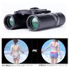 Zmart 8x21 Compact Zoom 1000m HD Mini BAK4 FMC Long 1000m Objective Eyepiece Eye Diopter Porro Roof Field of Bird Outdoor Binoculars, Reach, Foldable,