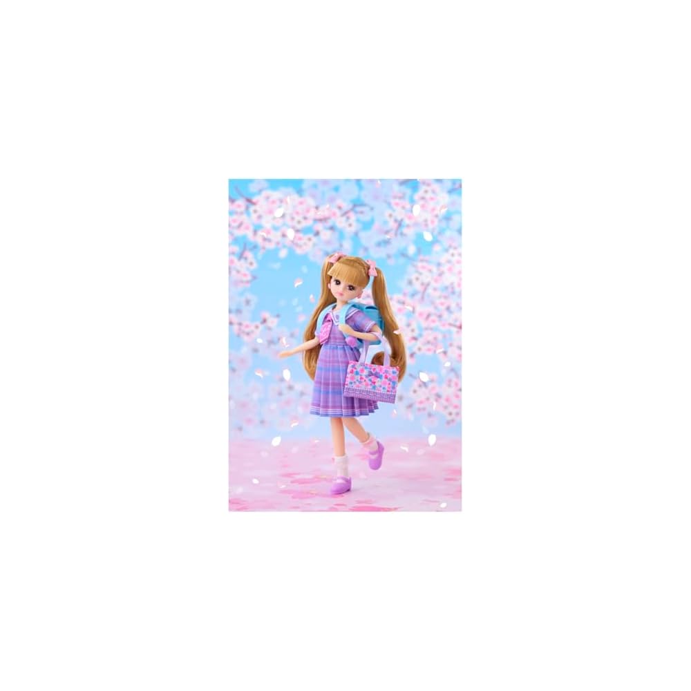 Takara Tomy Licca-chan Doll LD-08 Dress-Up Play Toy for Ages 3 and Up