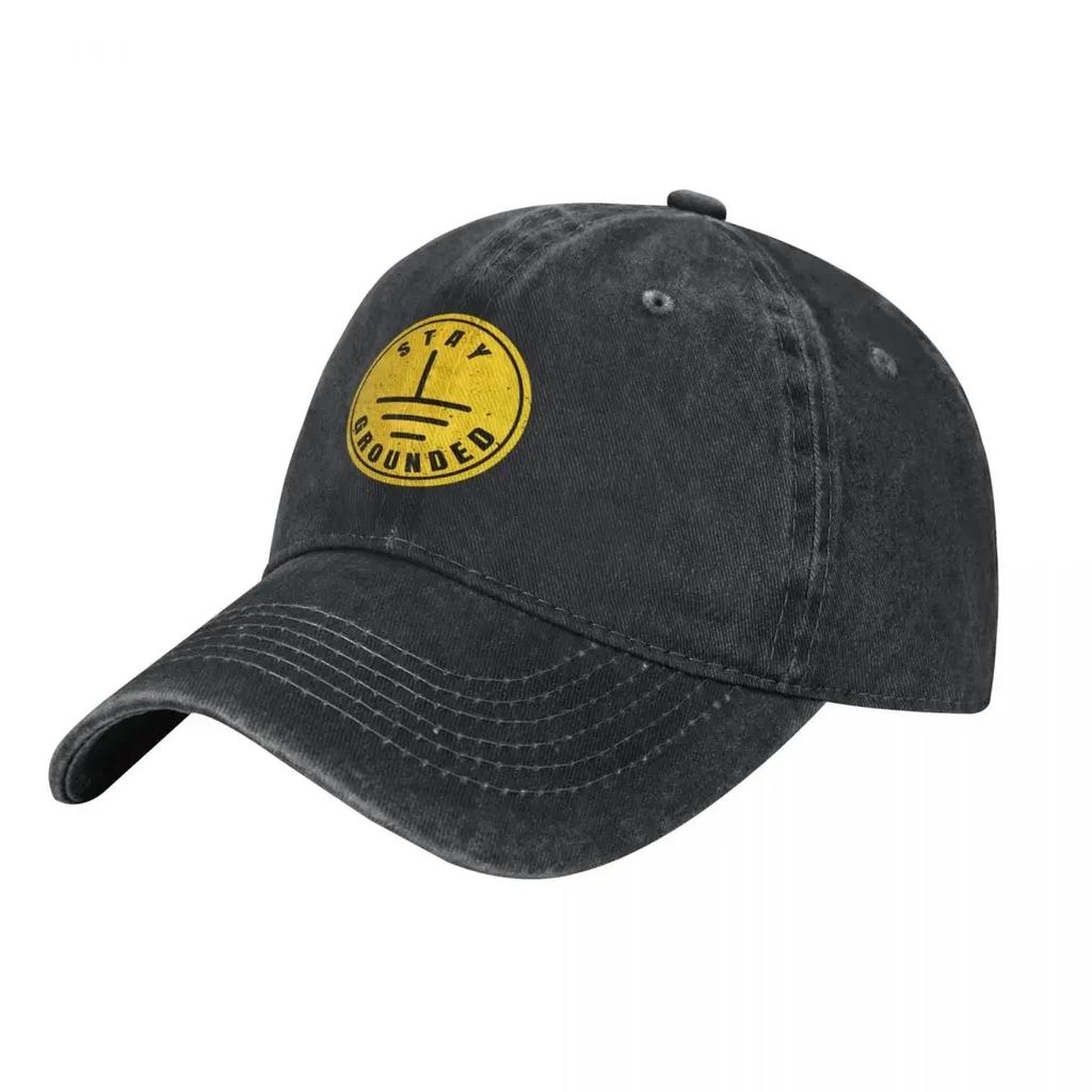 Stay grounded electrician master craftsUnisex funny gift Baseball Cap Visor Golf Hat Rugby luxury Women cap Unisexs Womens