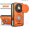 Чехол Funda с защитой камеры со сдвижной крышкой для Honor X9D 5G, Магнитное кольцо-подставка, Чехол-броня для Honor X70 5G