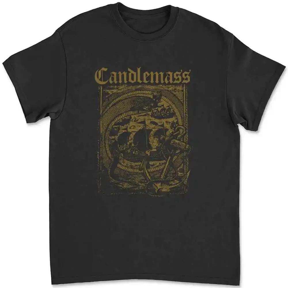 Authentic Candlemass The Great Octopus T-shirt V0PX