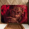anime J-Jujutsu K-Kaisen Floor Mat Soft Flannel Floor Mat  Suitable for Entryways, Living Rooms, Bedrooms, and Bathrooms