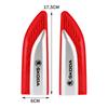 WDQM1 Car Body Fender Modified Side Decoration Stickers Emblem For Skoda octavia 2 a7 a5 rapid fabia yeti superb SCALA Car Accessories