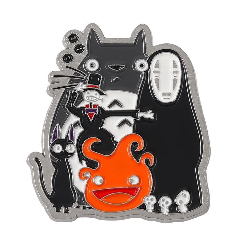 Creative Cartoon Design Brooch Pins With Eyecatching Colors And Unique Styles Ideal For Anime And Lovers Fashion