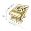 DIY 3D Wooden Puzzle Table Game Self Assembly Model Building Kit Miniature Pinball Machine for Party
