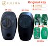 JULIJIA Оригинальный для Leapmotor S01 T03 C11 C01 Автомобильный Умный Дистанционный Ключ Чип ID4a 433 МГц Автомобильный Дистанционный Ключ Бесключевой Умный Ключ