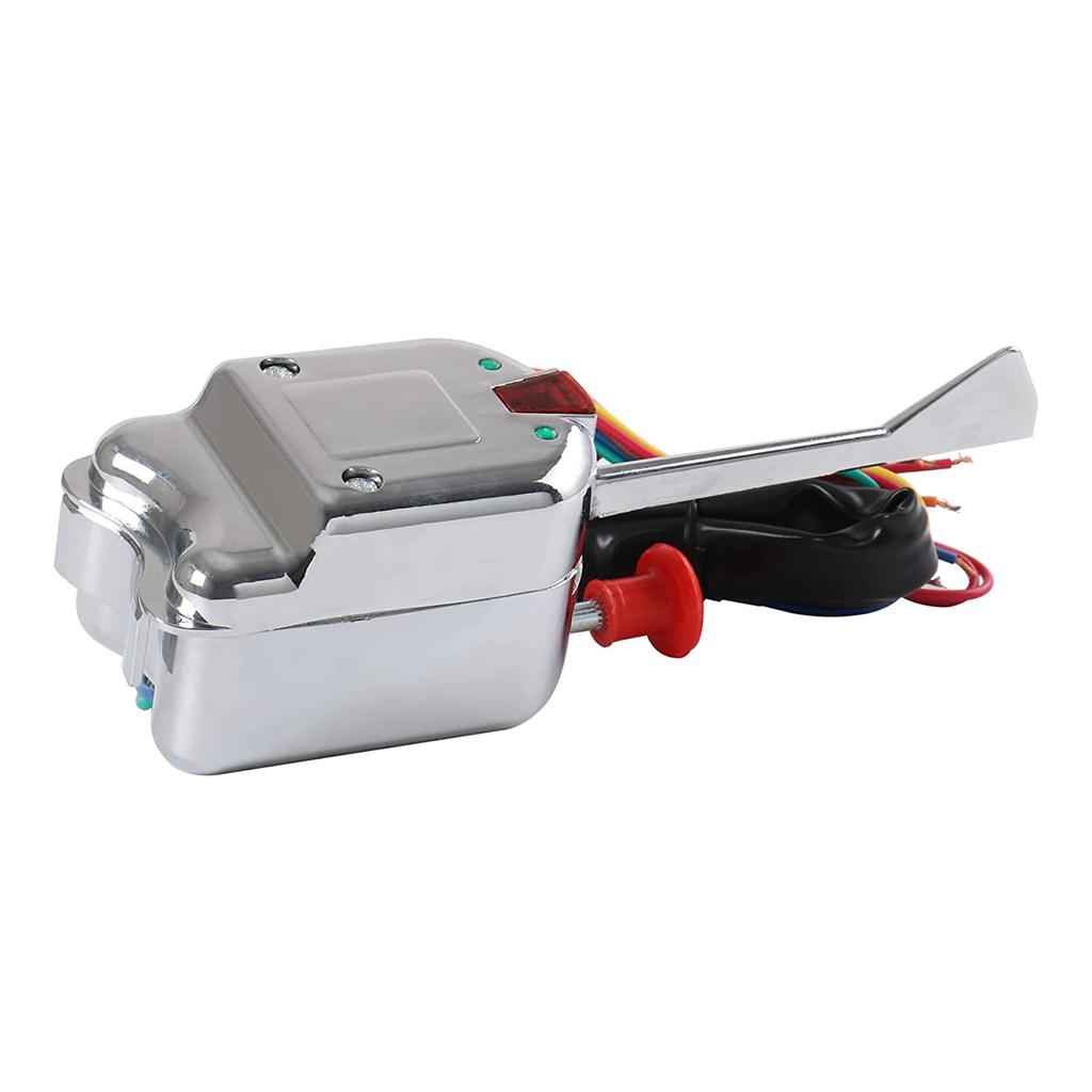 12 В универсальный уличный хот-род хромированный переключатель сигнала поворота для тяжелых условий эксплуатации винтажный автомобиль грузовик уличный род дюны багги песчаный рельс