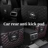 Car Anti-kick Pad Leather Seat Back Protector Anti Scratch Mat For Opel Meriva Mokka Grandland Vectra Zafira Vivaro Antara