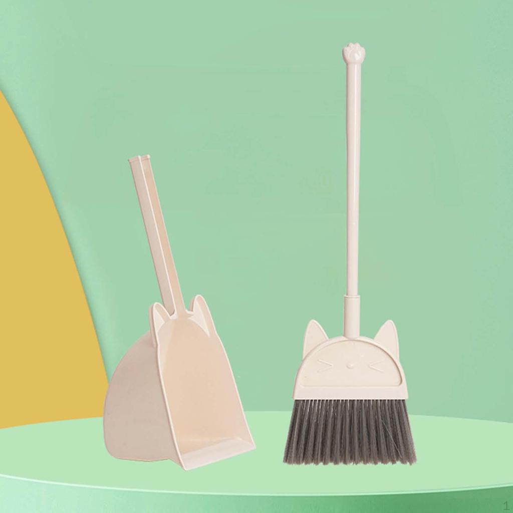 Детская чистка метлы, набор совков, подметание, игра, ролевые игрушки