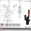Быстрозажимная струбцина Rongyu HS-71230B