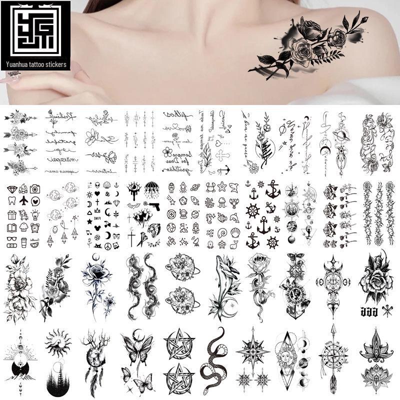 Waterproof Tattoo Stickers: Fresh New Styles & Customizable Sets