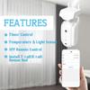 2 шт. и 1 шт. Tuya Smart Curtain Motor BT Voice Control Switch Электрический робот-штородержатель с таймером управления через приложение