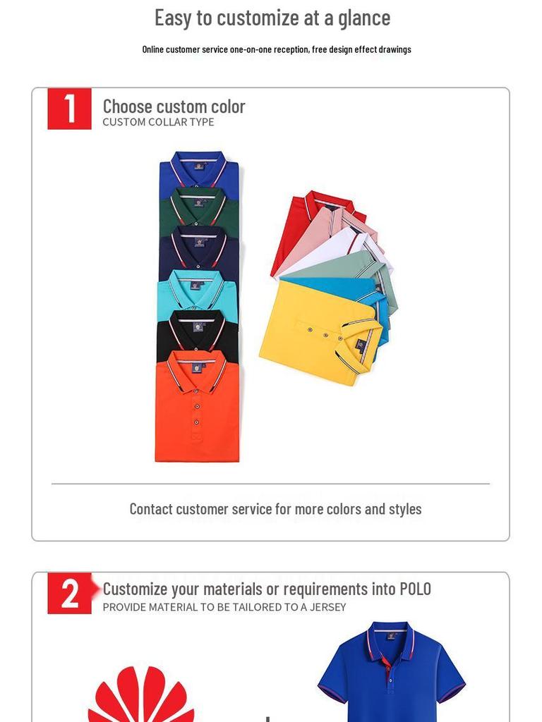 Summer Short Sleeve Custom Embroidered Business Shirt for Men & Women