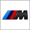 Эмблема M Логотип Значок на крыло Наклейка на багажник Значок на решетку радиатора автомобиля 3D Для BMW M Performance Power M3 M5 F30 F20 F25 X1 X3 X5