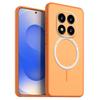 Матовый полупрозрачный магнитный чехол для телефона для Xiaomi Redmi Note 14 Pro+, 14 Pro 5G 4G, POCO X7 5G Мягкий чехол из ТПУ
