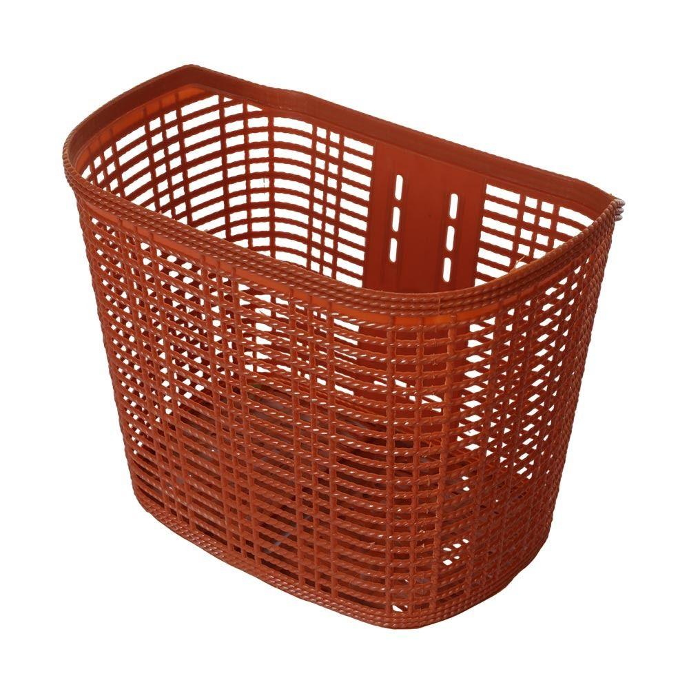 Пластиковая сумка для хранения велосипеда Полая корзина на руль самоката Задние велосипедные аксессуары