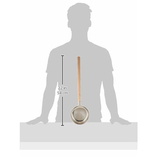 EBM 18-8 Water Ladle (with Measuring Scale) 1.0L Medium 14cm