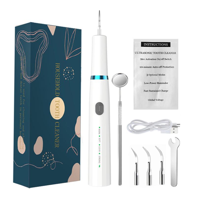 Ultrasonic Tarter Remover for Teeth Dental Scaler Teeth Cleaner 3 Cleaning Modes High Frequency Vibration Teeth Cleaning Tool