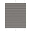 VidaXL Store Plissé Anthracite 105x100 Cm Largeur Du Tissu 104,4 Cm, Window Pleated Blind, Accordion Blind, Pleated Blind 4015076