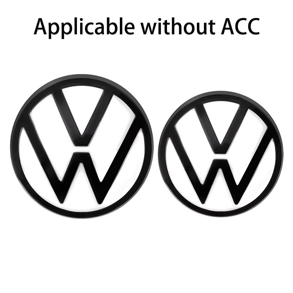 1set Replace Type Car Rear Trunk Badges Lid Emblem Front Rear Logo Valve Cap For VW Golf 8 (MK8) T-ROC POLO Arten 21-23AL8