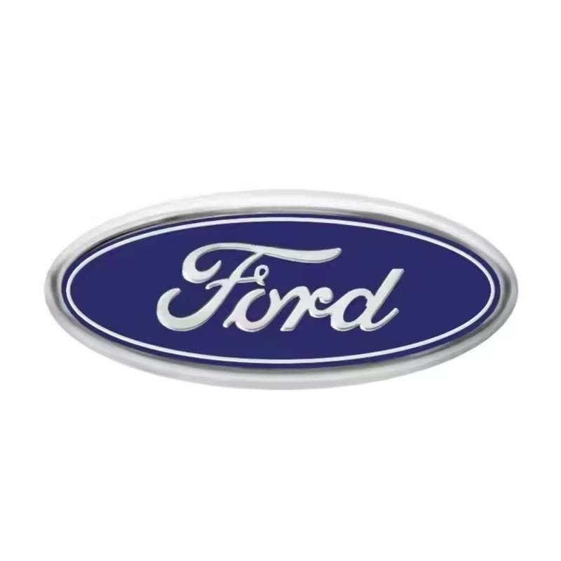 xqzvd1 Car Front Grille Logo Hood Emblem Sticker Trunk Badge Accessories For Ford Focus Mk2 Mk3 Fiesta Mk7 Mondeo Ranger Escape Mustang