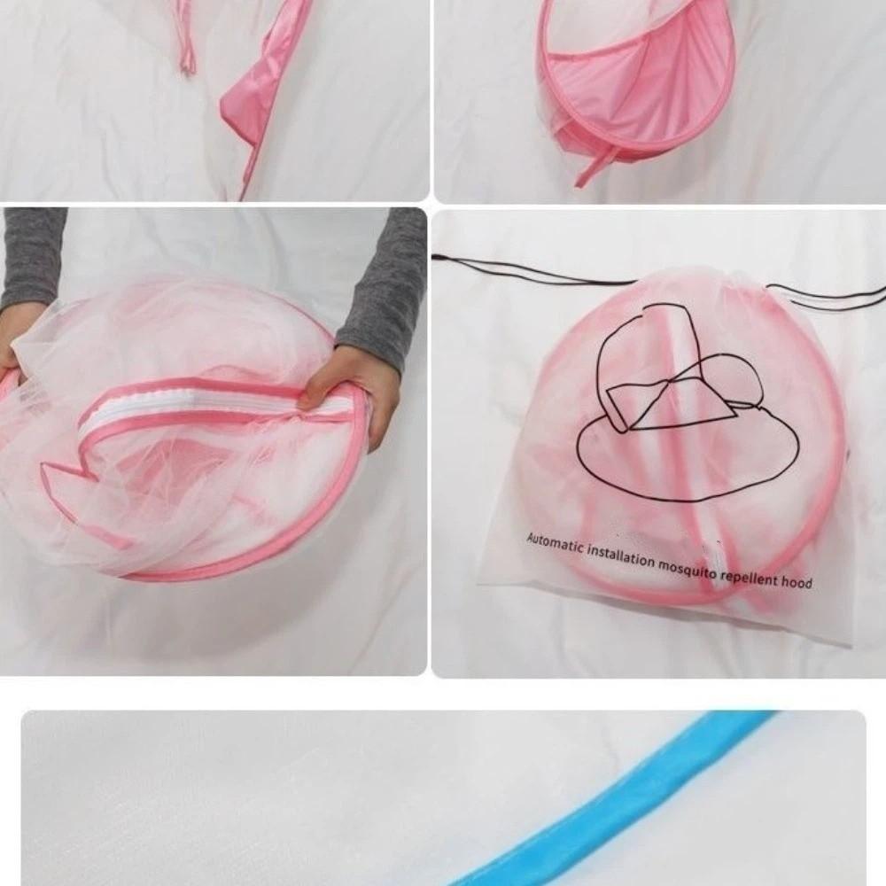Portable Foldable Mosquito Net Single Travel Mosquito Net Convenient Mosquito Net Stand Outdoor