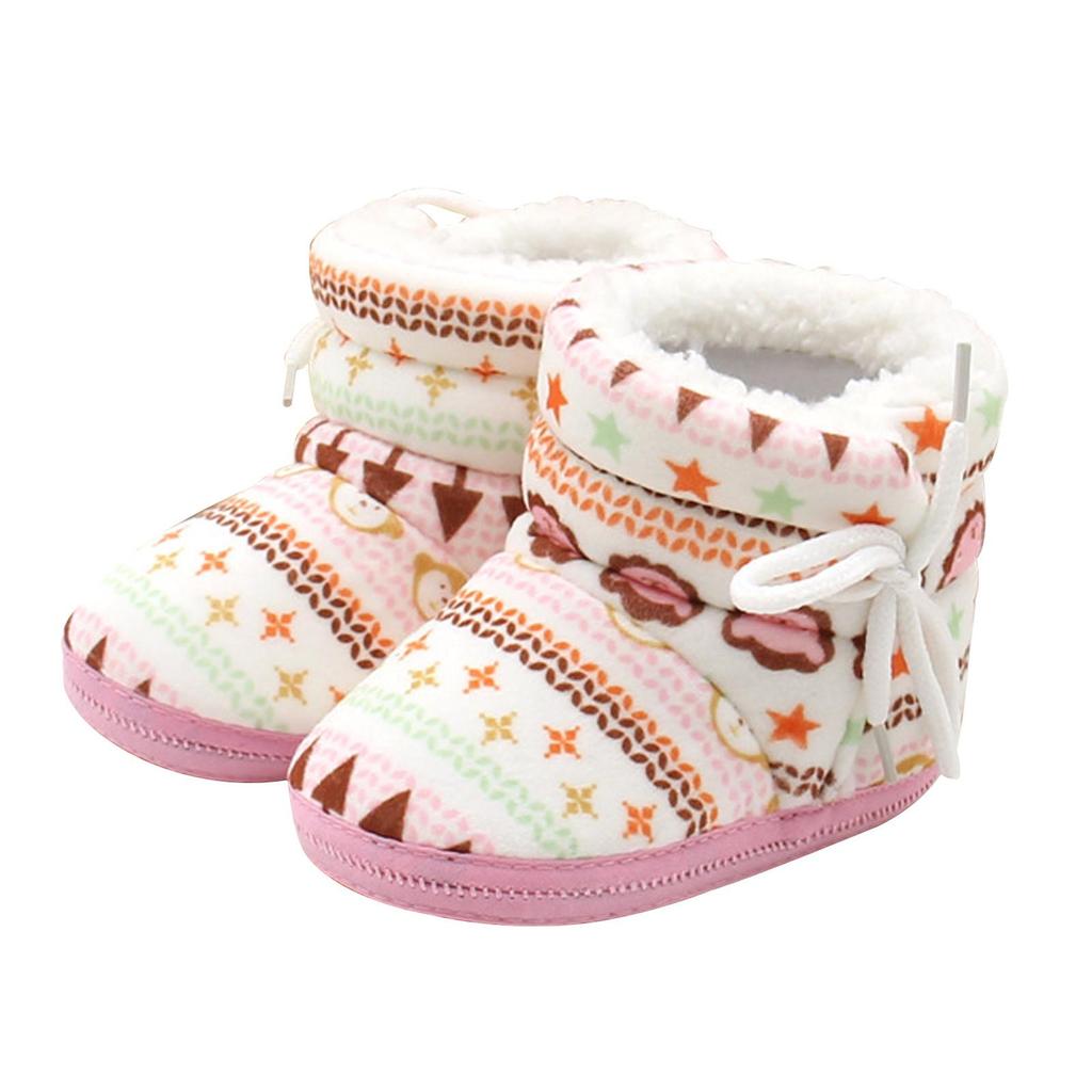 Infant Baby Baby Boy Girl Cute Winter Keep Warm Soft Sole Shoes Toddler Snow Boots