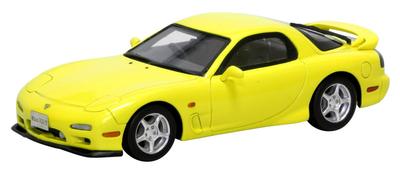 Hi Story MAZDA Infini TYPE R Competition Yellow Mica Готовая модель 1/43 RX-7 (1991)