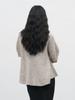 GENERALIDEA Balloon Flare Half Knit Pullover [Beige] / Wbe3L05522
