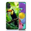 Tropical Toucan Phone Case For Samsung Galaxy A52 A32 A22 A12 A02S A50S A30S A51 A31 AA71 Note 20 Ultra 10 S10 Plus Galaxy A52 A