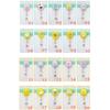 Students Cartoon Nurse Doctor ID Card Clips Badge Holder Name Card Holder Retractable Badge Reel