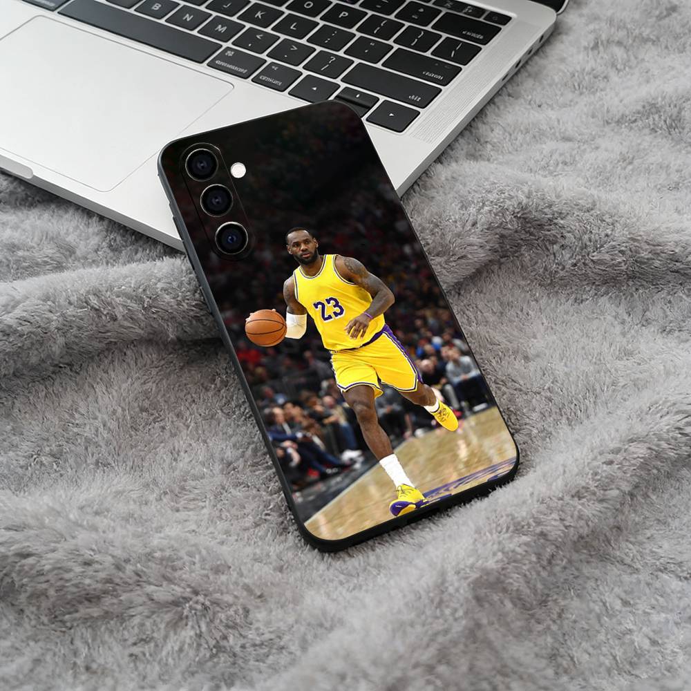 J-Ja-mes баскетбол Черный Мягкий Силиконовый Чехол для Телефона для Samsung Galaxy A73, A71, A72, A70, A53, A52, A51