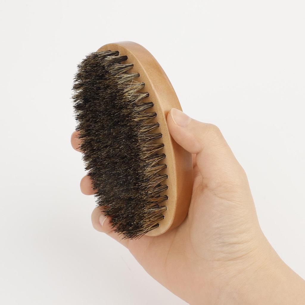 Мужская кисть для лица с мягкой щетиной - Классическая ручная кисть для бритья и намыливания для мыла или крема для бритья и ухода за бородой.