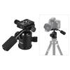 Handle Tripod Ball Head 360 Degree Rotating Panoramic Ballhead  with 1/4inch Srew 3/8inch