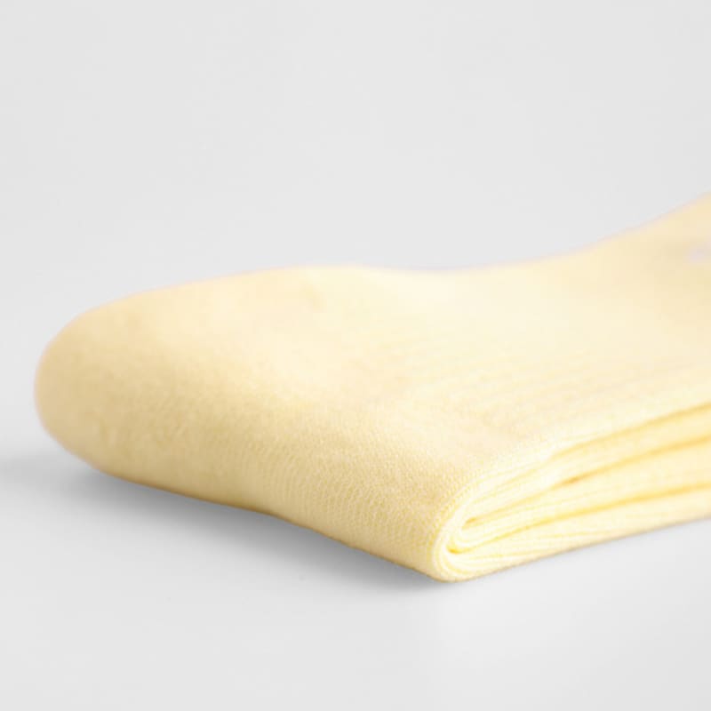 ETERNAL YOU Winglet Socks_Light yellow