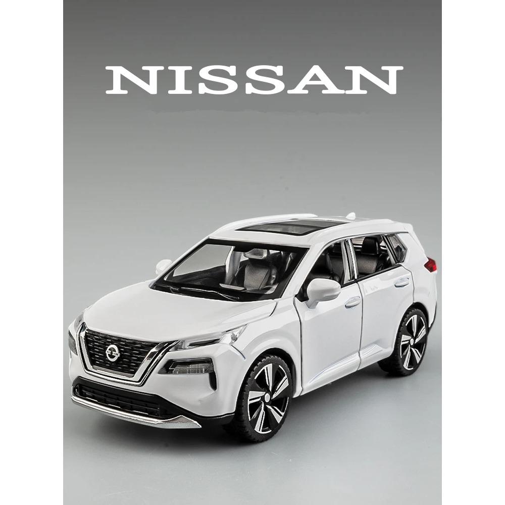 1/32 Nissan X-TRAIL SUV Модель автомобиля из литого металла Внедорожники Модель автомобиля Звук и свет Моделирование Детские игрушки Подарки