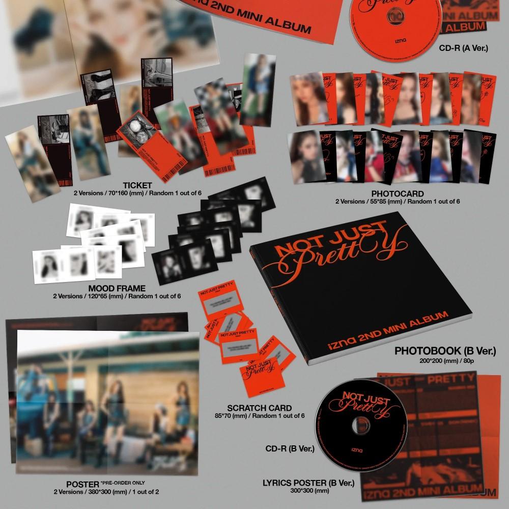 (PRE-ORDER)izna - [NOT JUST PRETTY] 2nd Mini Album PHOTOBOOK