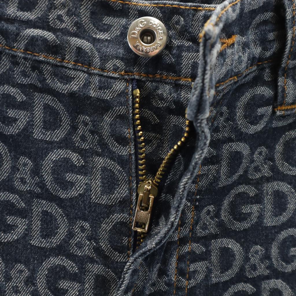 D&G Сделано в Италии Комбинезон ручка Джинсы деним W27 Темно-синий Джинсы стрейч Женские Б/у