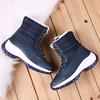 Winter Warm Platform Snow Boots Anti Slip Thick Sole Lightweight Women's Shoes Outdoor High Cut Fashionable Cotton Shoes