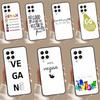 ЛЮБОВЬ К ОВОЩАМ Вегетарианские Цитаты ВЕГАНСКИЙ Для Samsung Galaxy M20 M30s M31 M51 M15 M55 M13 M23 M33 M53 M12 M32 M52 M14 M34 M54 Чехол