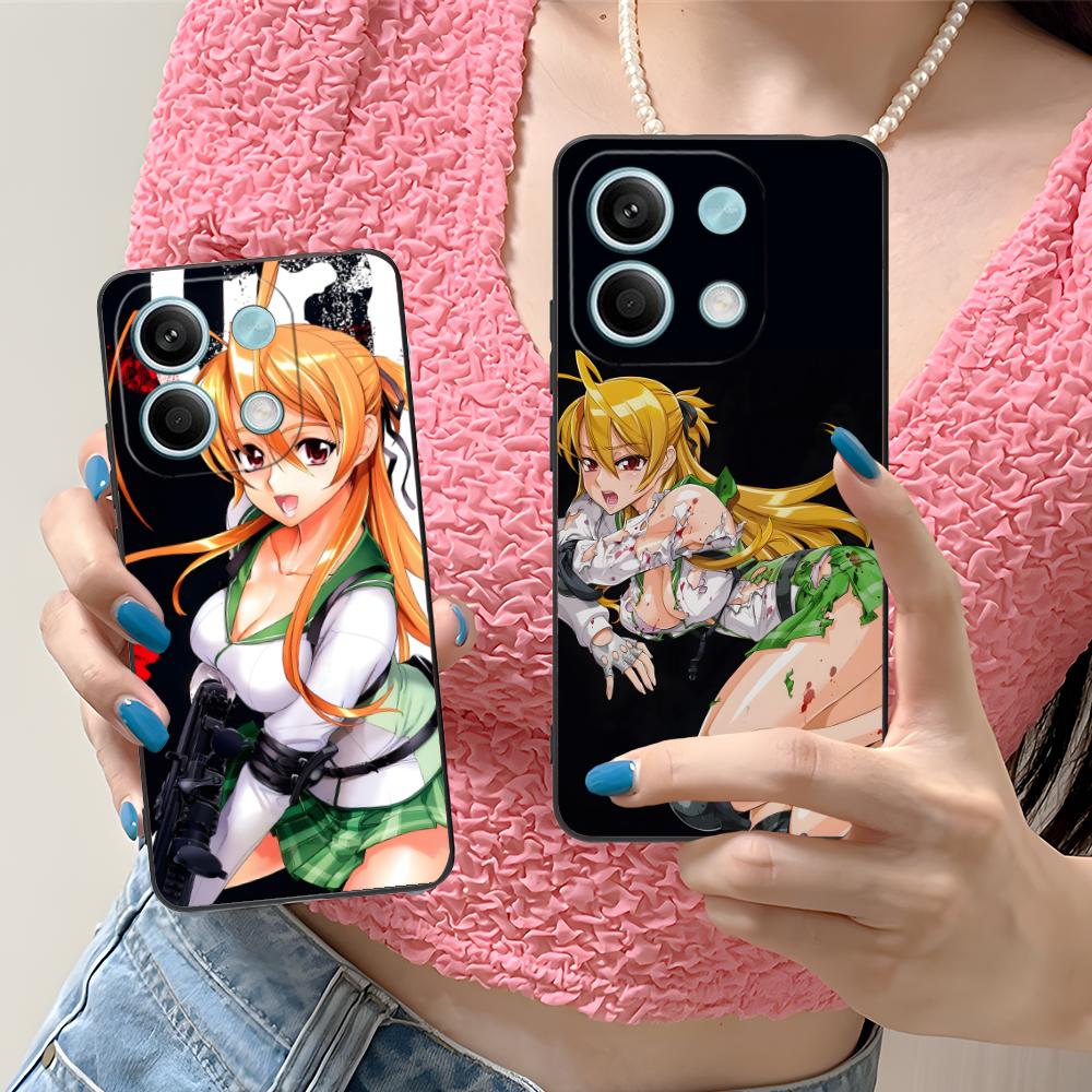 Чехол для телефона Highschool Rei Miyamoto для Xiaomi Redmi Note 14 13 12 11 S Pro Plus 4G 5G Цветная печать Чехол Роскошные мобильные телефоны