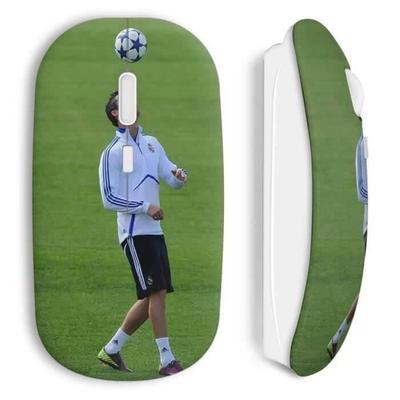 Souris Sans Fil - MANIACASE - Cristiano Ronaldo - Compatible Mac Et PC - Clé USB WiFi - Couleur Blanc