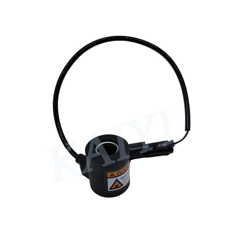 Sany SY55-75 Pilot Safety Lock Solenoid Valve Coil 12V for Excavators