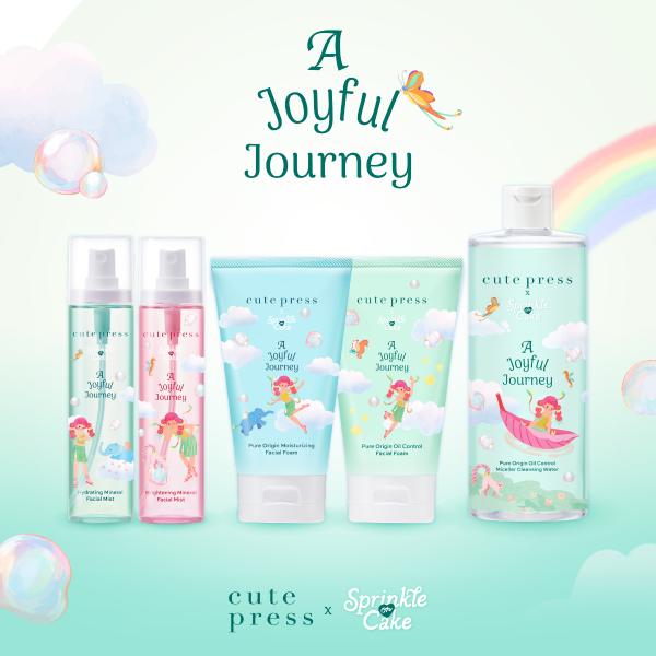 Cute Press A Joyful Journey Hydrating Mineral Facial Mist 100 Ml.