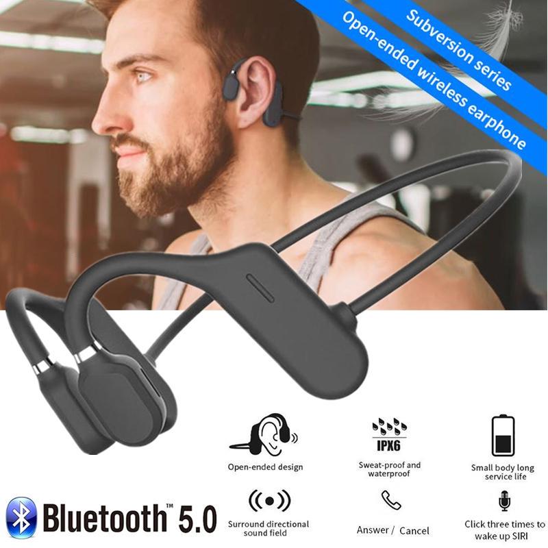 Наушники Bluetooth, беспроводные, водонепроницаемые, удобные, с открытым ухом, легкие спортивные наушники-вкладыши