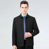 Куртка мужская деловая повседневная куртка весна и осень новый лацкан государственный служащий профессиональный пиджак папа топ