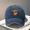Смешная Бейсболка с Курицей Регулируемая Кепка Snapback с Графикой Курицы FCawF Легкая Дышащая для Улицы