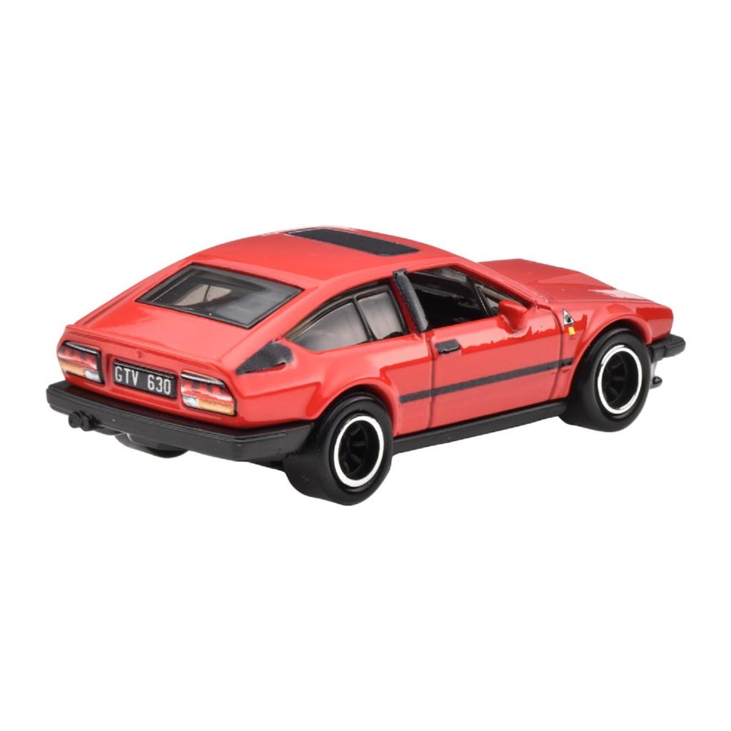 Hot Wheels Автомобильная культура Мировой тур Alfa Romeo GTV6 3.0 игрушечный автомобиль мини-автомобиль от 3 лет и старше красный HRV80