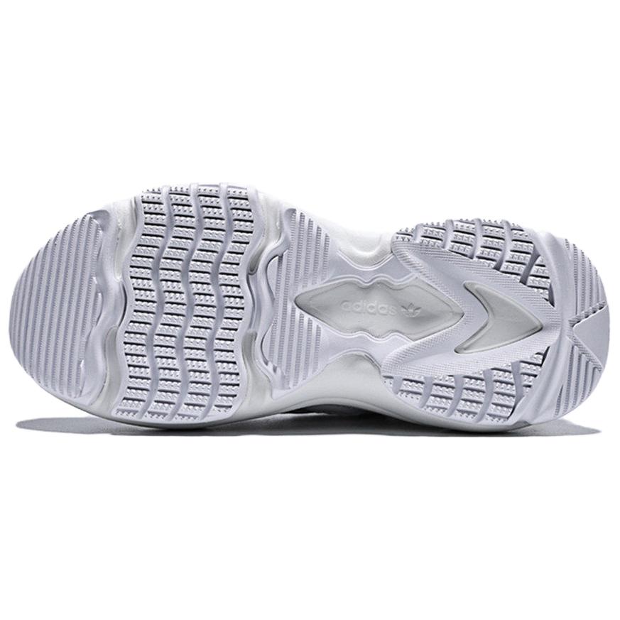 adidas Оригинальные OZGAIA Низкие массивные кроссовки Унисекс Серый Белый KJ7308